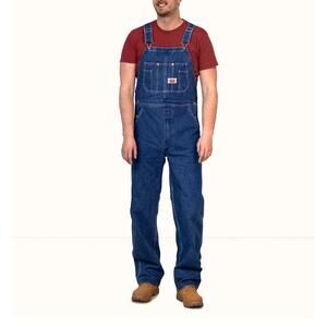 Round House Denim Overalls Blue Jeans Lot 699